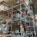 CASTING OF CONCRETE FOR COLUMN