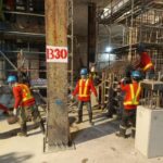 CASTING OF CONCRETE FOR STANDWALL