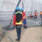 CASTING OF LEAN CONCRETE