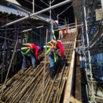 ESCALATOR SLAB REBAR INSTALLATION
