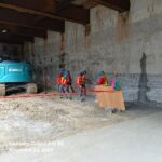 FABRICATION OF BOTTOM FORMS FOR HAUNCH