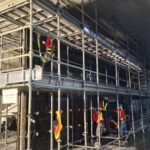FORMS INSTALLATION FOR OUTER WALL