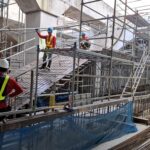 MAIN STAIR REBAR INSTALLATION