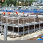 REBAR INSTALLATION AT SHADT D